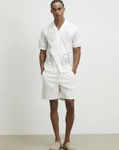 White Cutwork Shirt