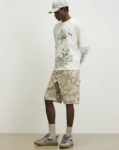 White Double Layered Renaissance T-Shirt