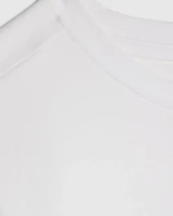 White Essential Muscle Fit Stretch T-Shirt