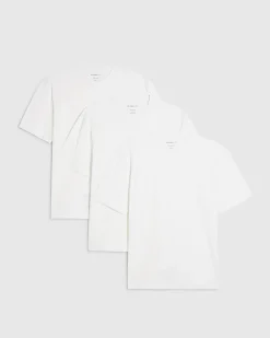 White Essential Regular Fit T-Shirts 3 Pack