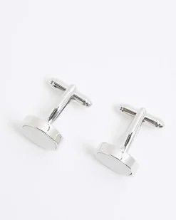 White Inlay Cufflinks