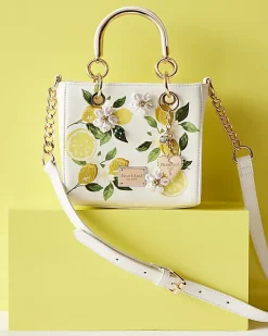 White Lemon Pearl Tote Bag