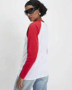 White Long Sleeve West Side T-Shirt