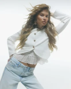 White Military Jacket