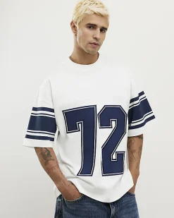 White Oversized Fit 72 Midweight T-Shirt
