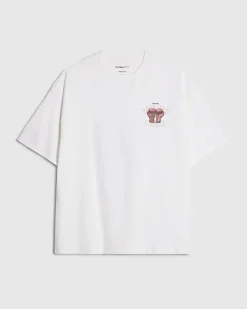 White Oversized Fit Boxing Club T-Shirt