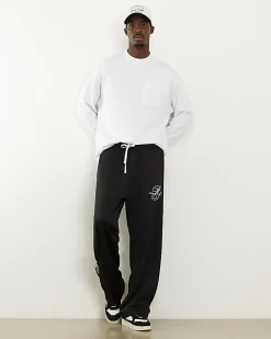 White Oversized Fit Long Sleeve T-Shirt