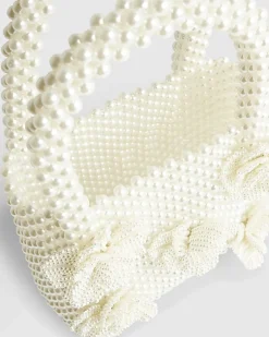 White Pearl Corsage Grab Bag