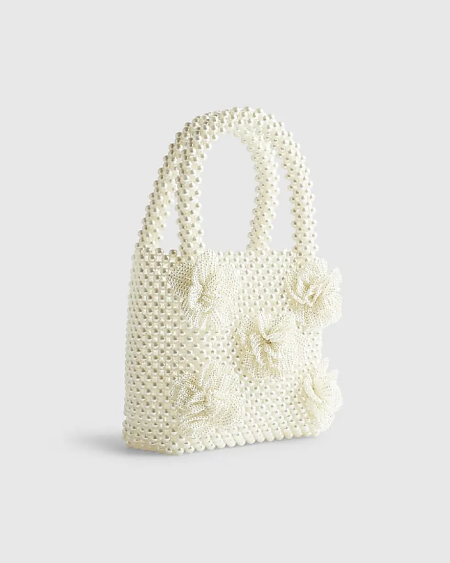 White Pearl Corsage Grab Bag