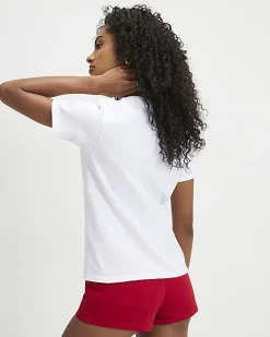 White Short Sleeve Strawberry Baby T-Shirt