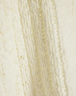 White Sleeveless Asymmetric Knit Vest Top