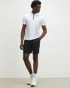 White Slim Fit Lightweight Polo Shirt