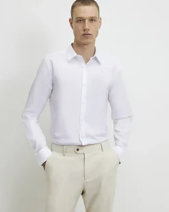 White Slim Fit Shirt