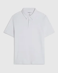 White Slim Fit Short Sleeve Polo Shirt