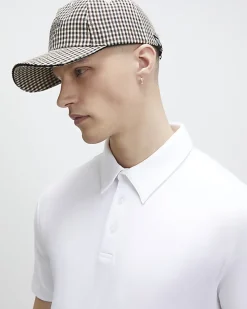 White Slim Fit Short Sleeve Polo Shirt