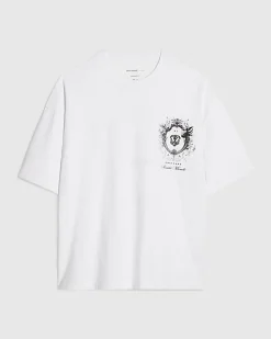 White Societe Monde Cherub T-Shirt