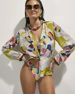 Yellow Floral Shirt