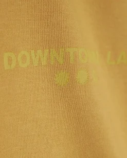 Yellow Oversized Fit 92 Photo Patch T-Shirt