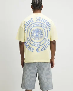 Yellow Saint Antoine Crest T-Shirt