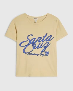 Yellow Short Sleeve Santa Cruz T-Shirt